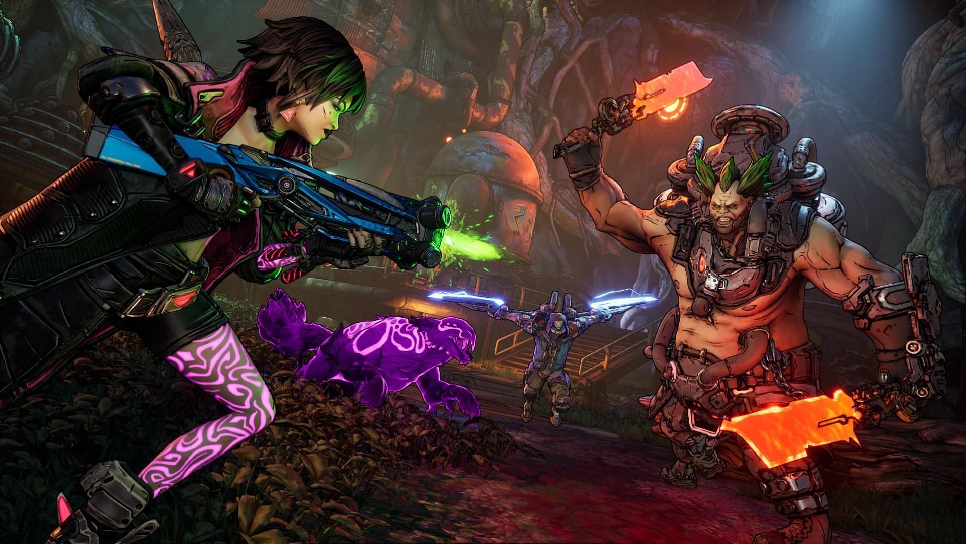 No matter which Vault Hunter players pick, the Vaults will pose a challenge (Image via 2K)